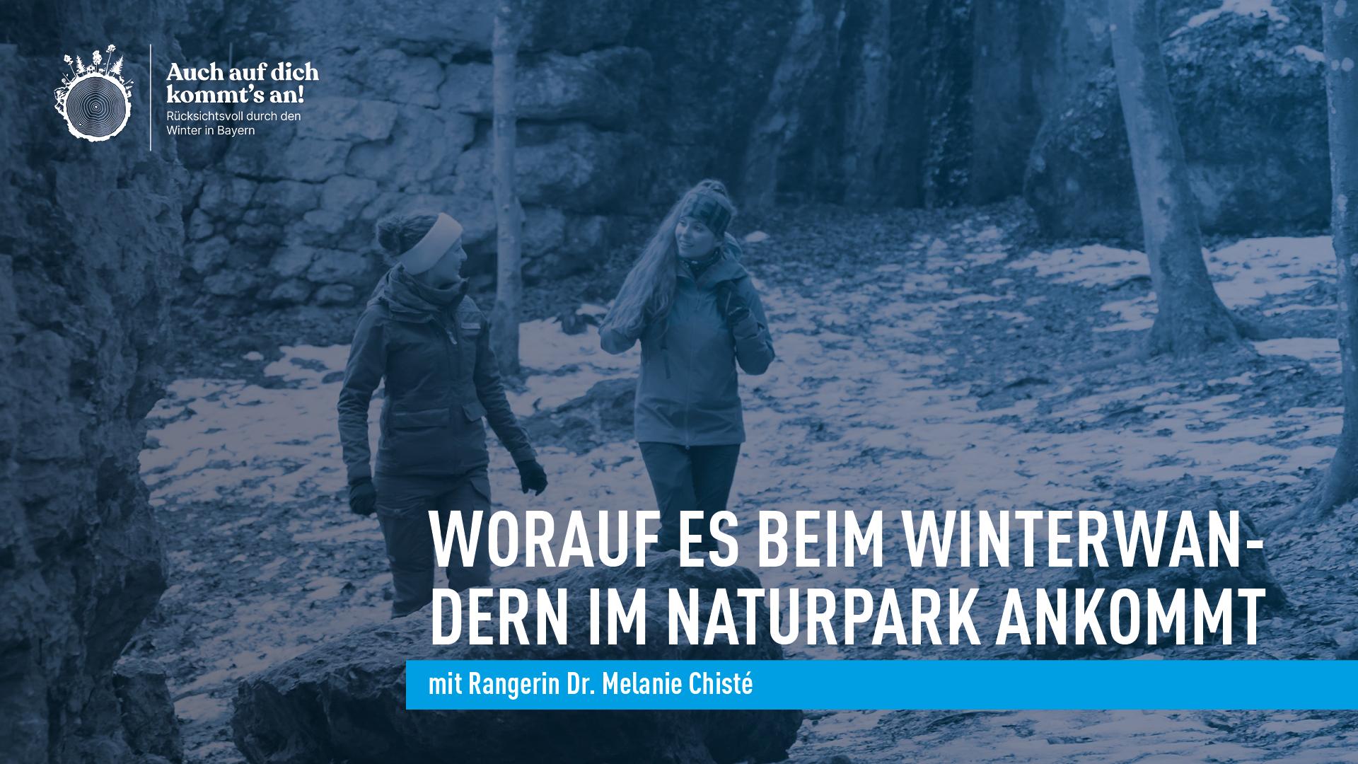 Worauf es beim Winterwandern im Naturpark ankommt